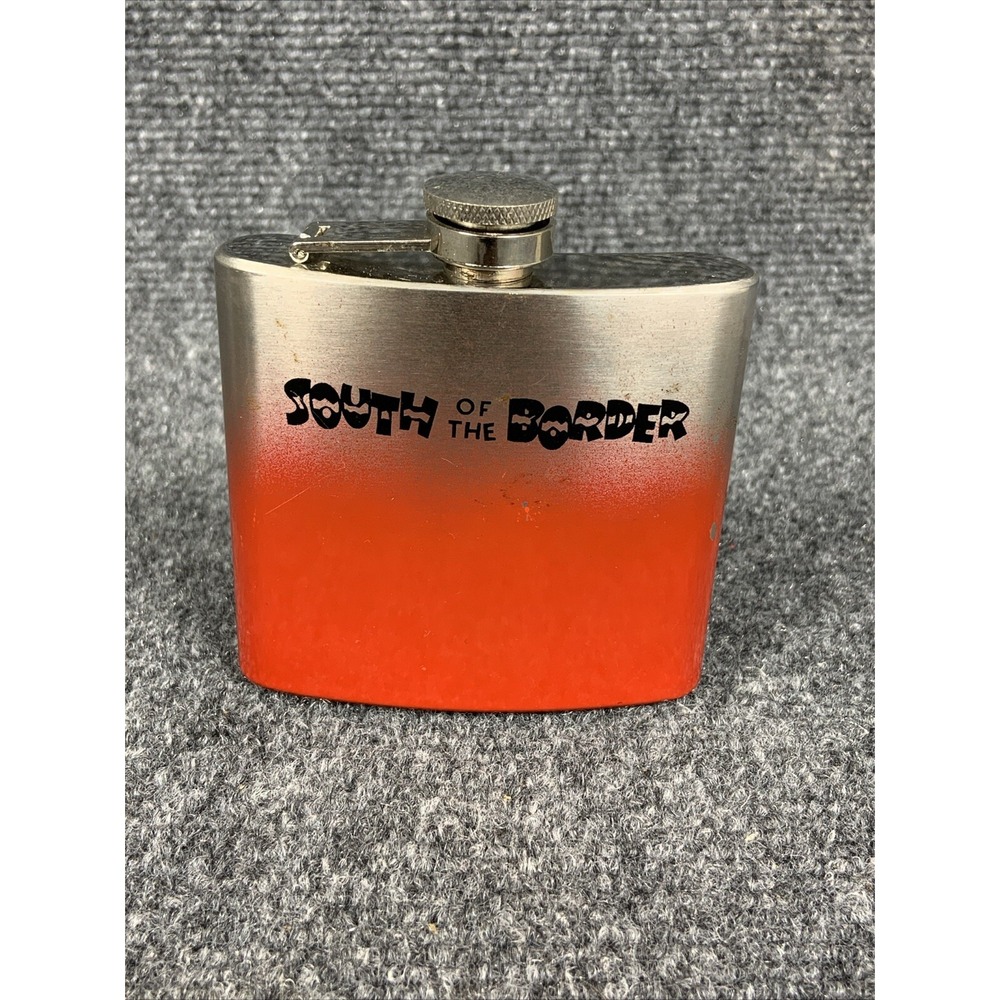 South Of The Border Stainless Steel 5 oz Flask